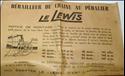 Lewis Pedalier