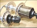 Shimano HB-A550 / FH-A550, RX100