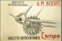 Boeris autocentering quick release axle