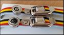 Bike Line (by Ambrosio) Leather Toe Straps (n